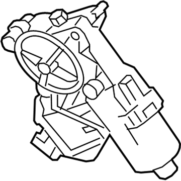 2012 Chevy Camaro Window Motor - 22806506