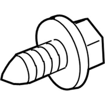 GMC 11570136 Center Support Bolt