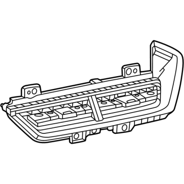 Chevy 42840527 Center Duct