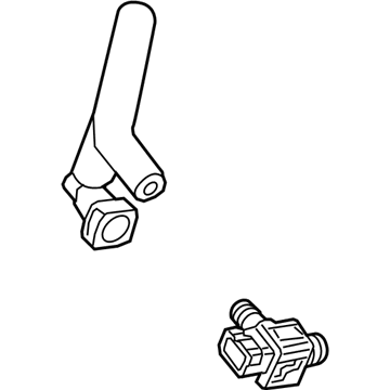 Cadillac Brake Booster Vacuum Hose - 23173542