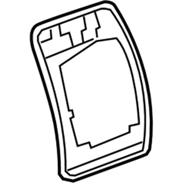 Saturn 20845939 Seat Back Panel