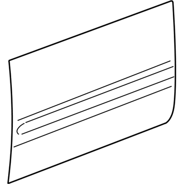 GM 25739129 Outer Panel, Front Passenger Side