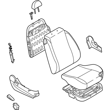 Chevy 96424112 Seat Assembly