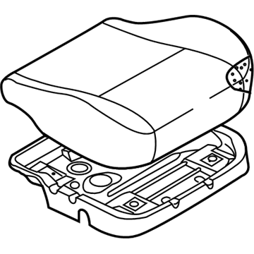 Chevy Seat Cushion Pad - 96891958