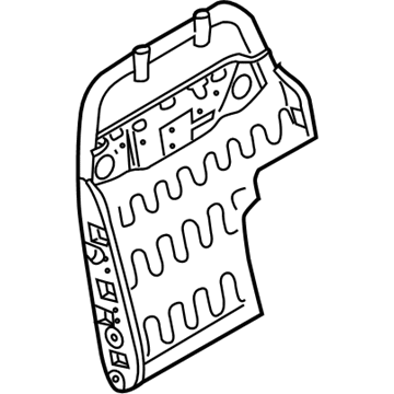 Chevy 96669695 Seat Back Frame