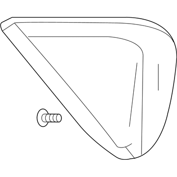 GM 84178722 Molding, Rear Driver Side