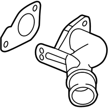 Buick 12671066 Water Inlet