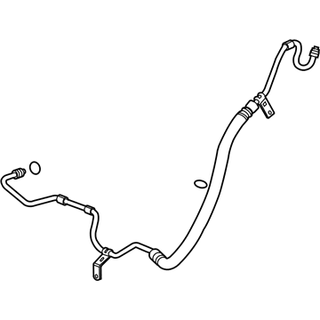 2010 Buick Lucerne Power Steering Hose - 25936850