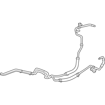 Chevy Automatic Transmission Oil Cooler Line - 84974082