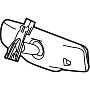 GM 13540317 Mirror Inside, Rear