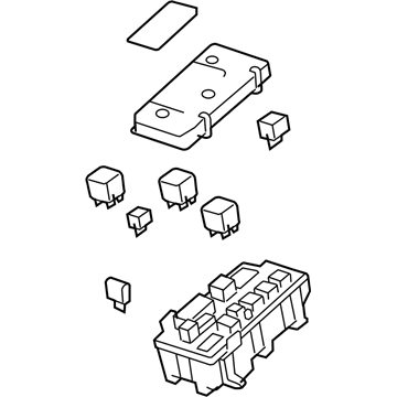 GM 25865467 Fuse & Relay Box, White