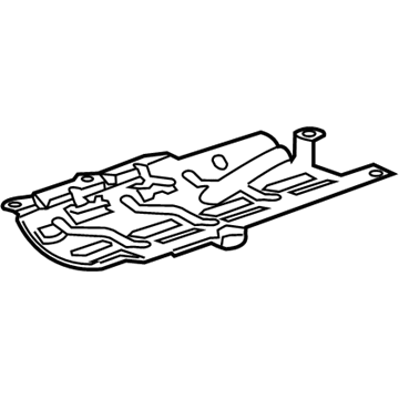 Chevy Trax Oil Pan Baffle - 55565434