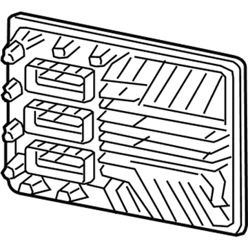 Cadillac 12703872 ECM