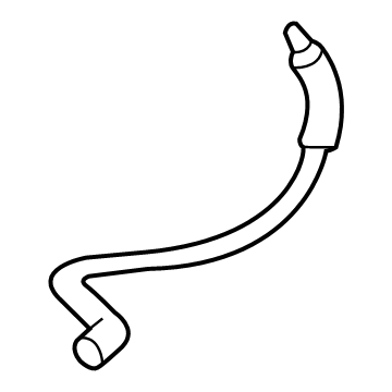 GM 84559403 Flex Hose, Driver Side