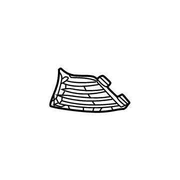 Cadillac 84433214 Inner Molding