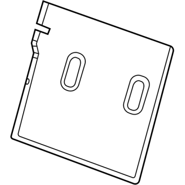 GM 42778044 Rear Cover, Black