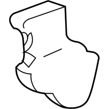 GM 15220265 Energy Absorber, Outer Passenger Side