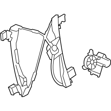 Chevy Cruze Window Regulator - 95226746