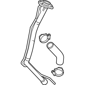 Chevy Spark EV Fuel Filler Hose - 95377006