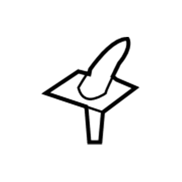 GM 15774523 Baffle, Front Upper Driver Side