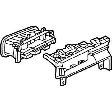 GM 84972368 Air Vent Grille, Driver Side