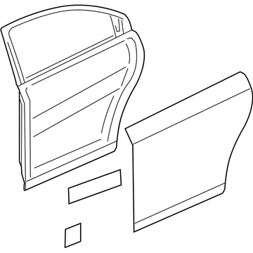 GM 94542529 Door Shell
