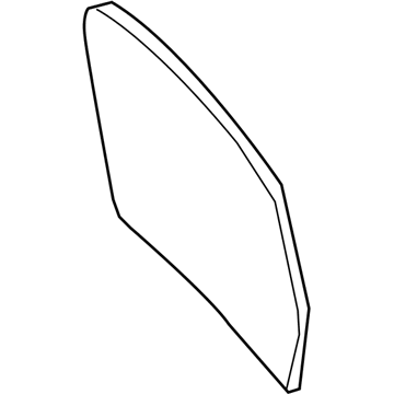 2008 Cadillac SRX Side View Mirrors - 89044604