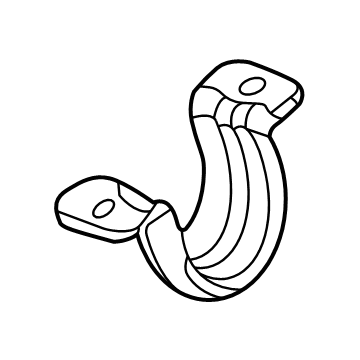 Chevy Sway Bar Bracket - 84396074