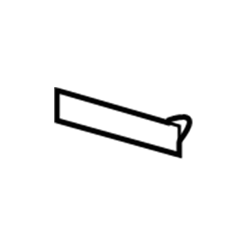 GM 25881881 Reflector, Rear Driver Side