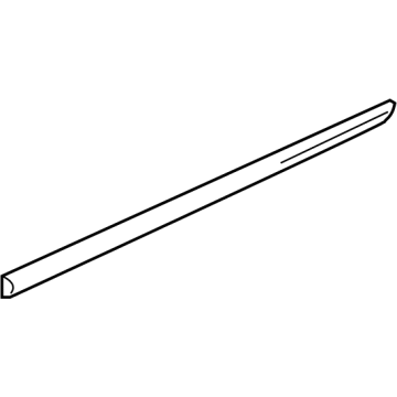 GM 86814816 Center Molding, Outer Driver Side