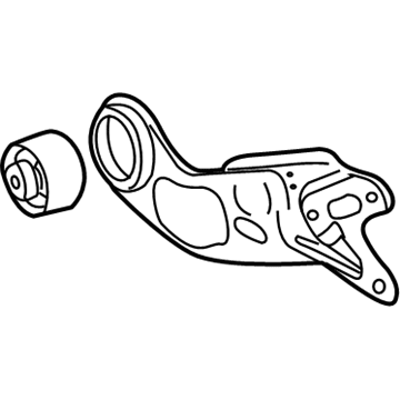 GM 15292403 Trailing Arm, Green Line, Rear Passenger Side