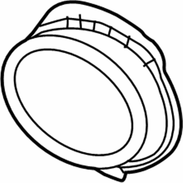 GM 23369729 Front Driver Speaker