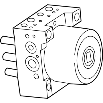 Cadillac ATS ABS Control Module - 23421579