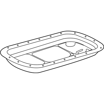 Pontiac Transmission Pan - 96043244
