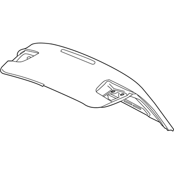 GM 22944884 Trunk Lid, Rear