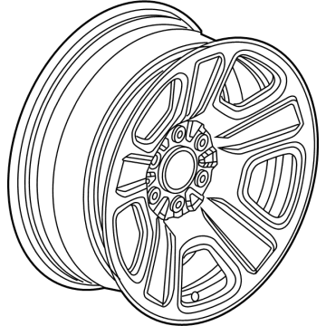 Chevy Silverado 1500 Spare Wheel - 84947815