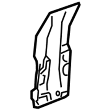 GM 20861368 Reinforcement Plate, Front Driver Side