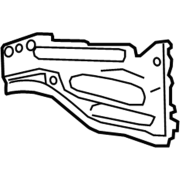 GM 23384192 Extension Panel, Front Outer Driver Side