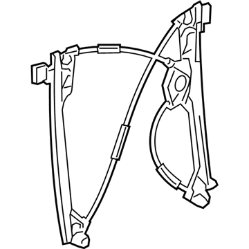 Chevy Suburban 3500 HD Window Regulator - 84621037