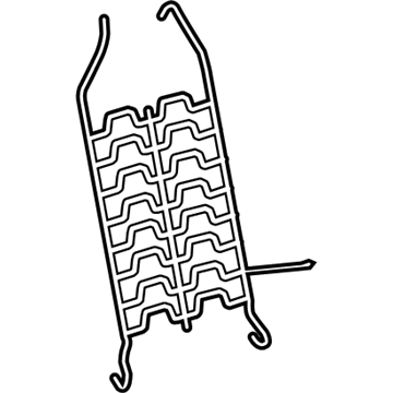 GM 23435264 Seat Back Frame Support, Front Upper