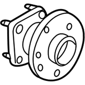 Saturn Wheel Hub - 7470619