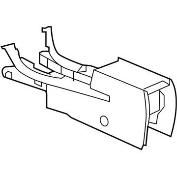 Saturn Center Console Base - 25940184