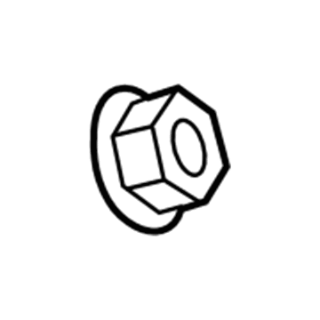 Chevy 11546449 Mount Bracket Nut