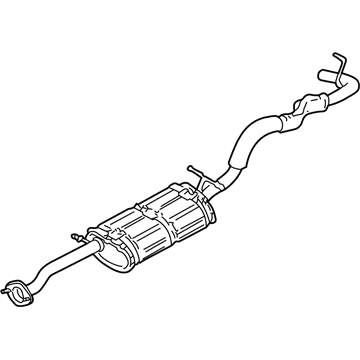 Chevy S10 Muffler - 15105769