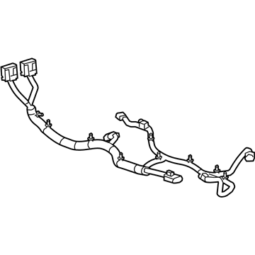 Chevy Fuel Pump Wiring Harness - 23210117