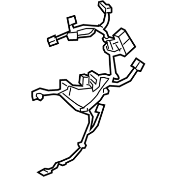 GM 23358798 Wire Harness, Front Passenger Side