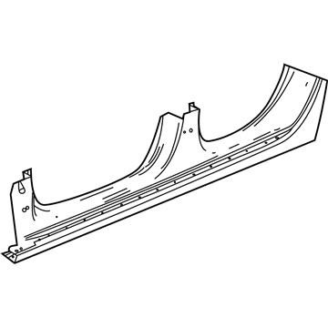GM 39238686 Rocker Panel, Driver Side