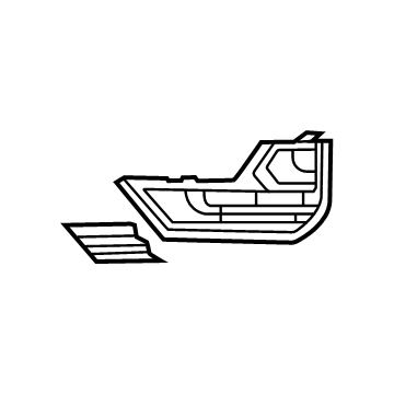 GM 84406662 Bezel, Passenger Side