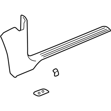 Saturn 22730137 Cowl Trim