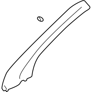 Saturn 15839293 Windshield Pillar Trim